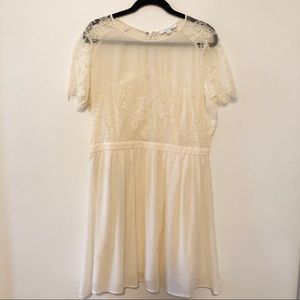 PiperLime Ivory lace Dress
